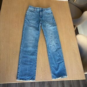 NWOT Madewell 90s Straight Denim Jeans 26